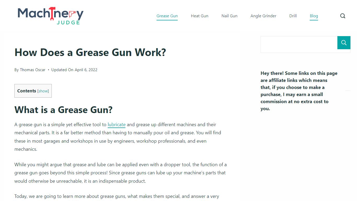 How Does a Grease Gun Work? - Machinery Judge